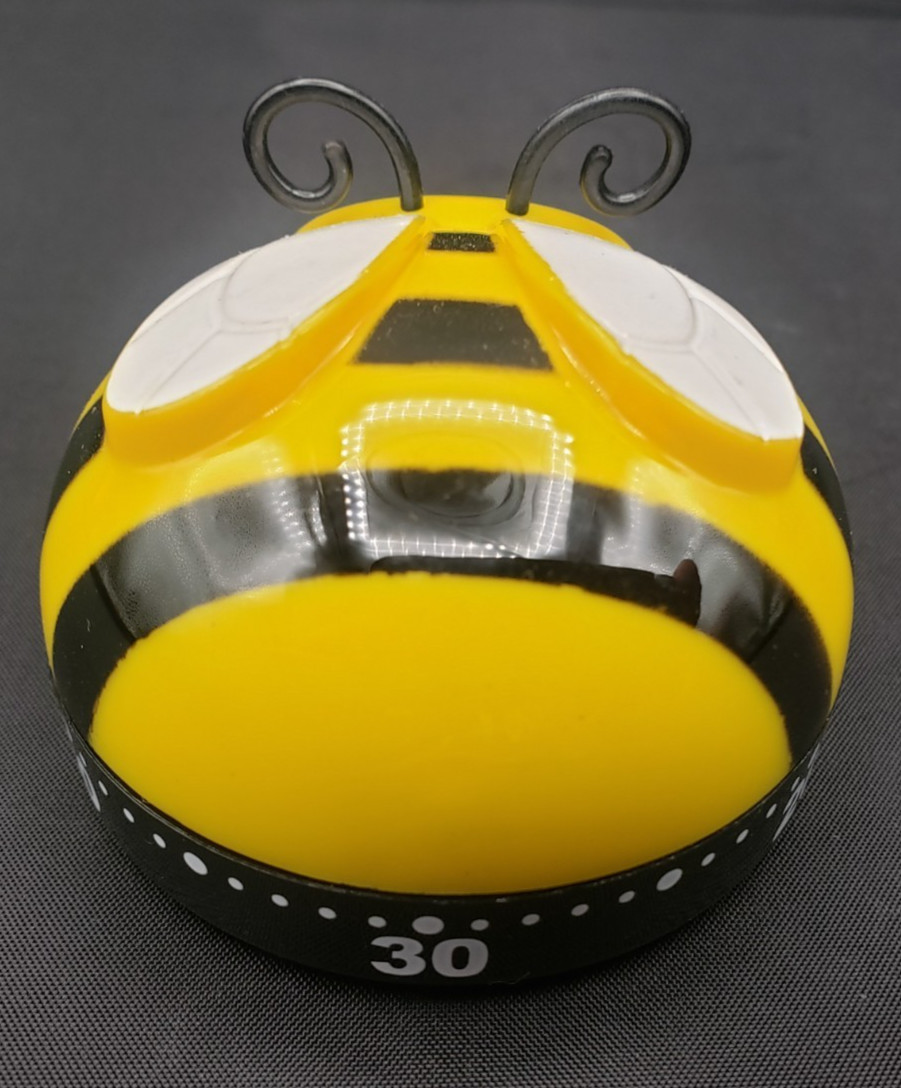 Avon Busy Little Bee Kitchen Timer Bumble Insect 2013 60 Minute Timer NOS