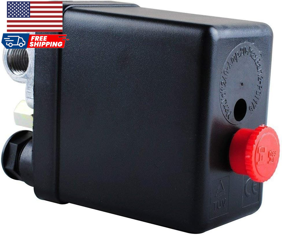 Central Pneumatic Air Compressor Pressure Switch Control Valve Replacement Parts