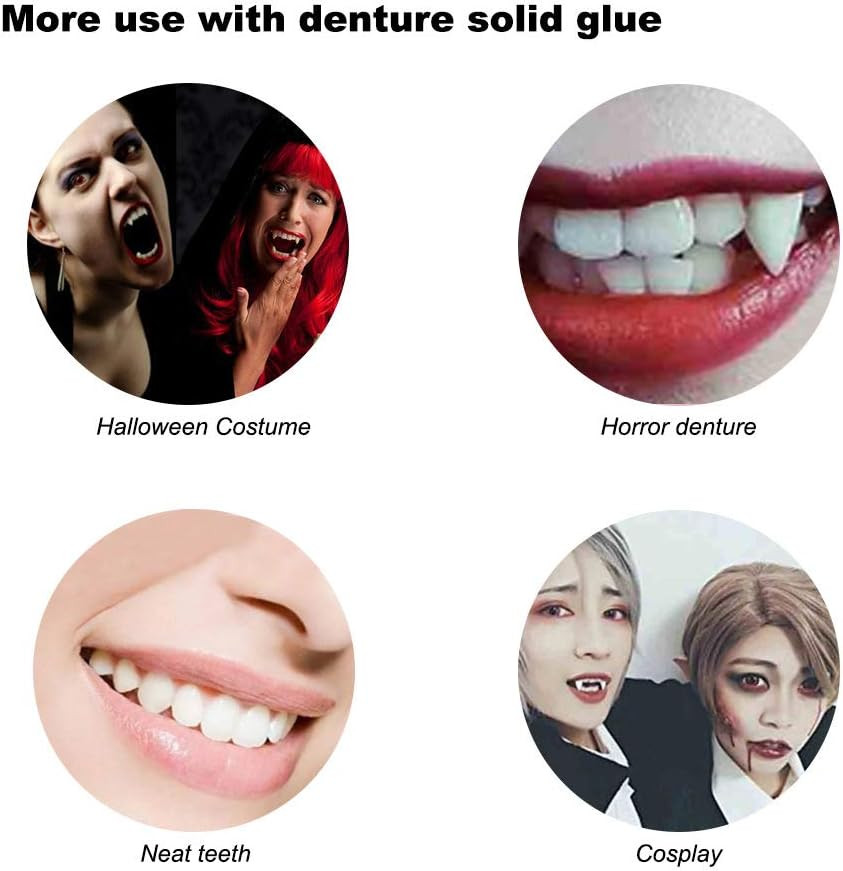 3 Colors Temporary Moldable False Teeth Repair Replacement Thermal Fitting Bea..