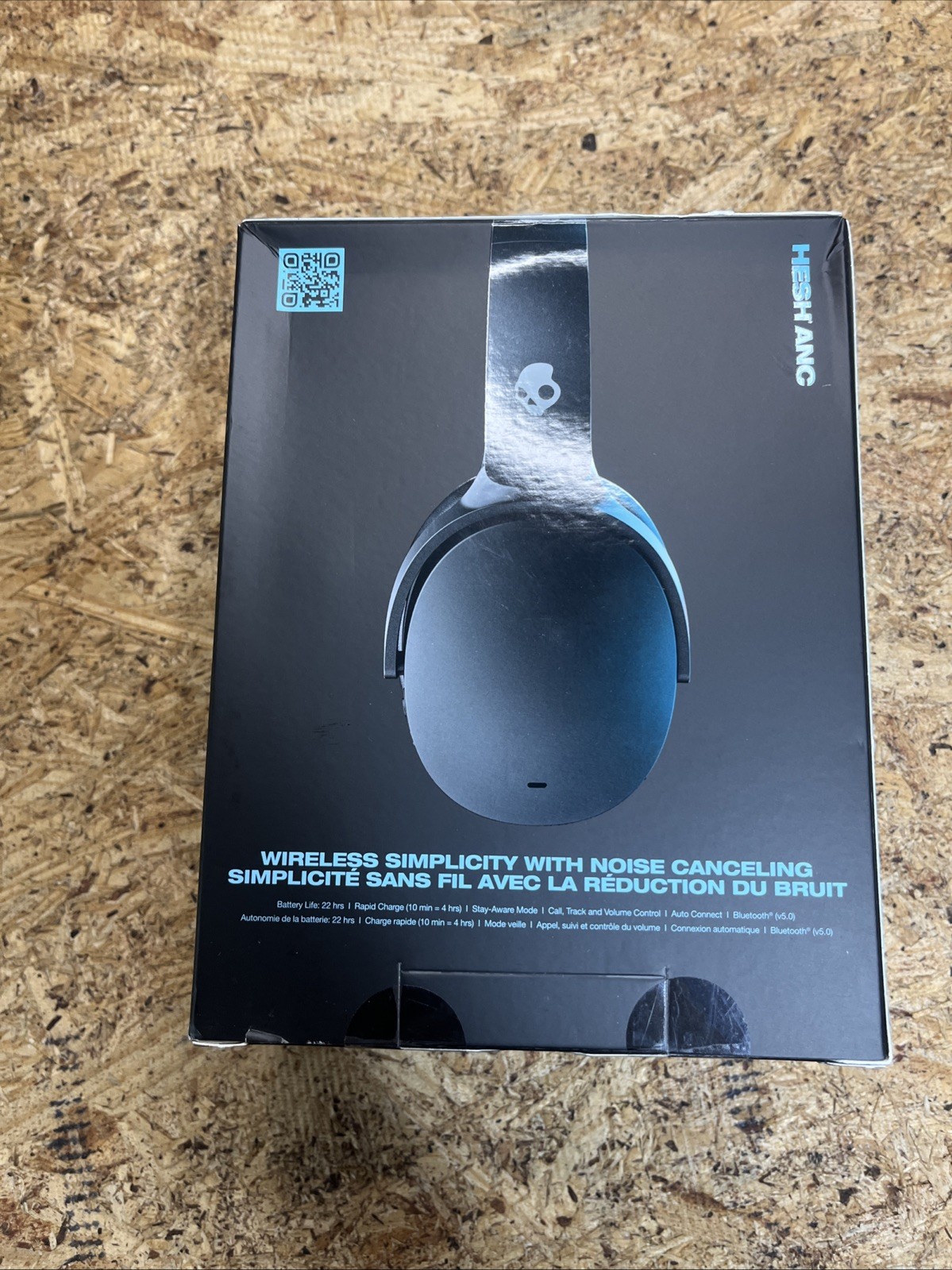 Skullcandy Hesh ANC Wireless Headphones True Black Bluetooth