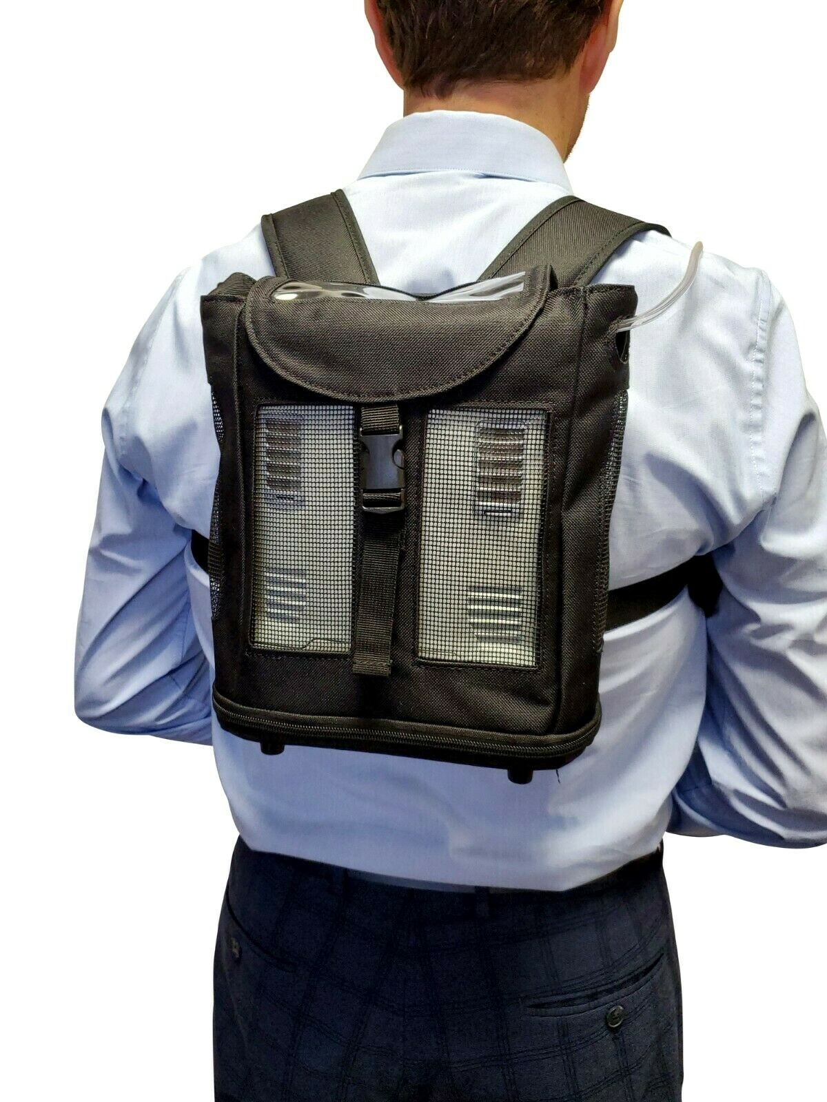 OxyGo Ultra Lightweight Backpack - Black (O2Totes)
