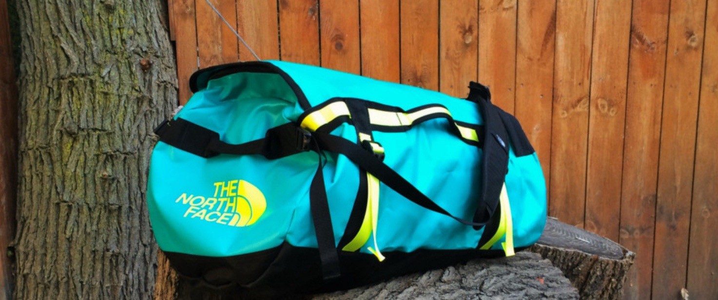 The North Face] Backpack BC Duffle S Black-green