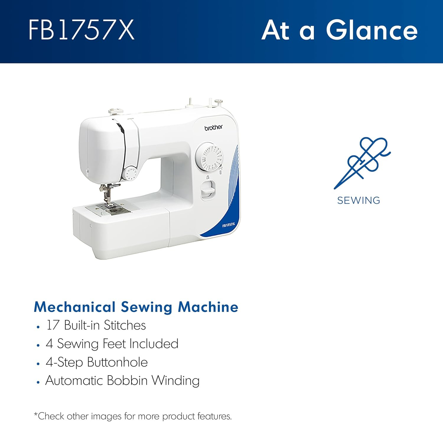 FB1757X Mechanical Sewing Machine