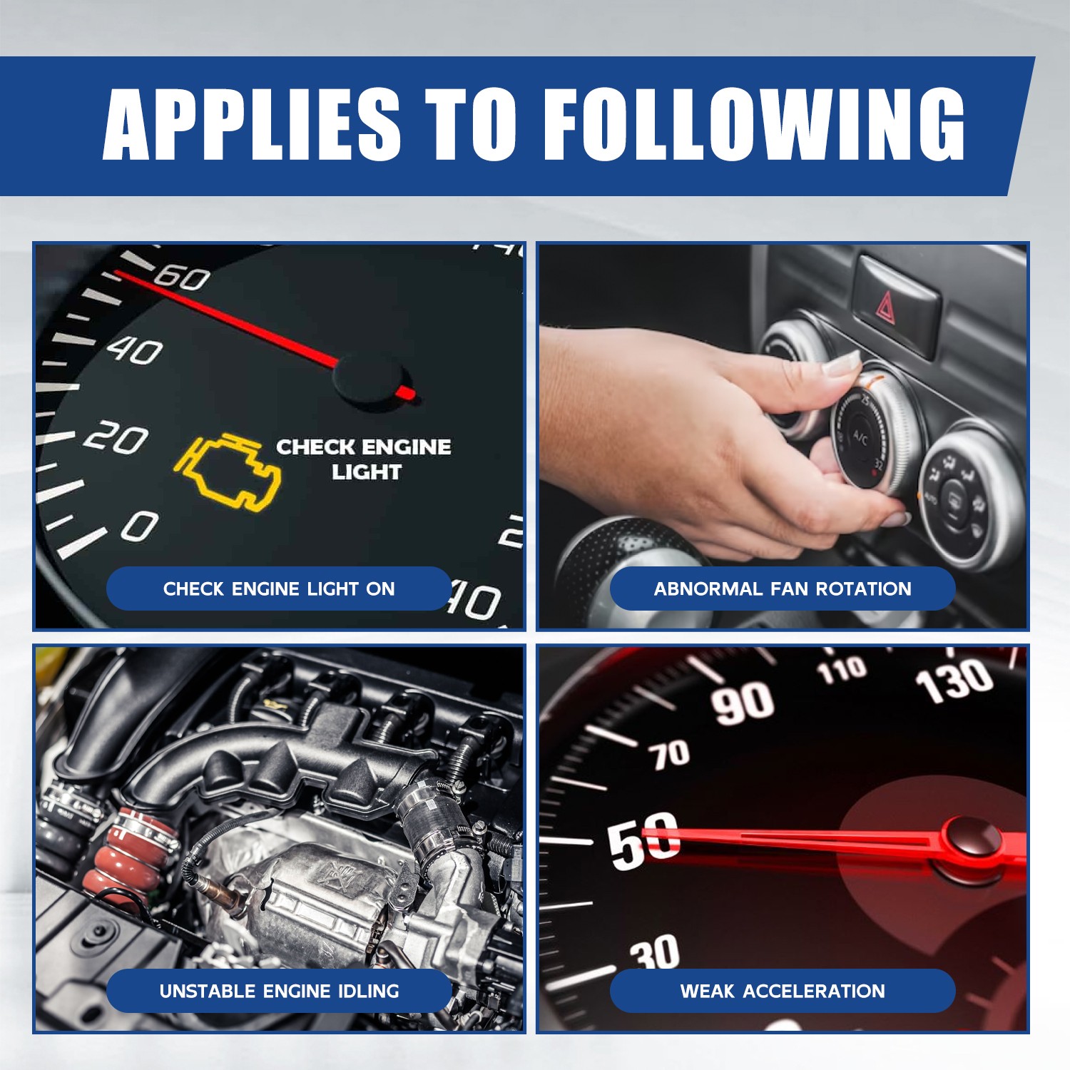 Coolant Temperature Sensor Engine for Ford Taurus Transit-350 Mercury Sable