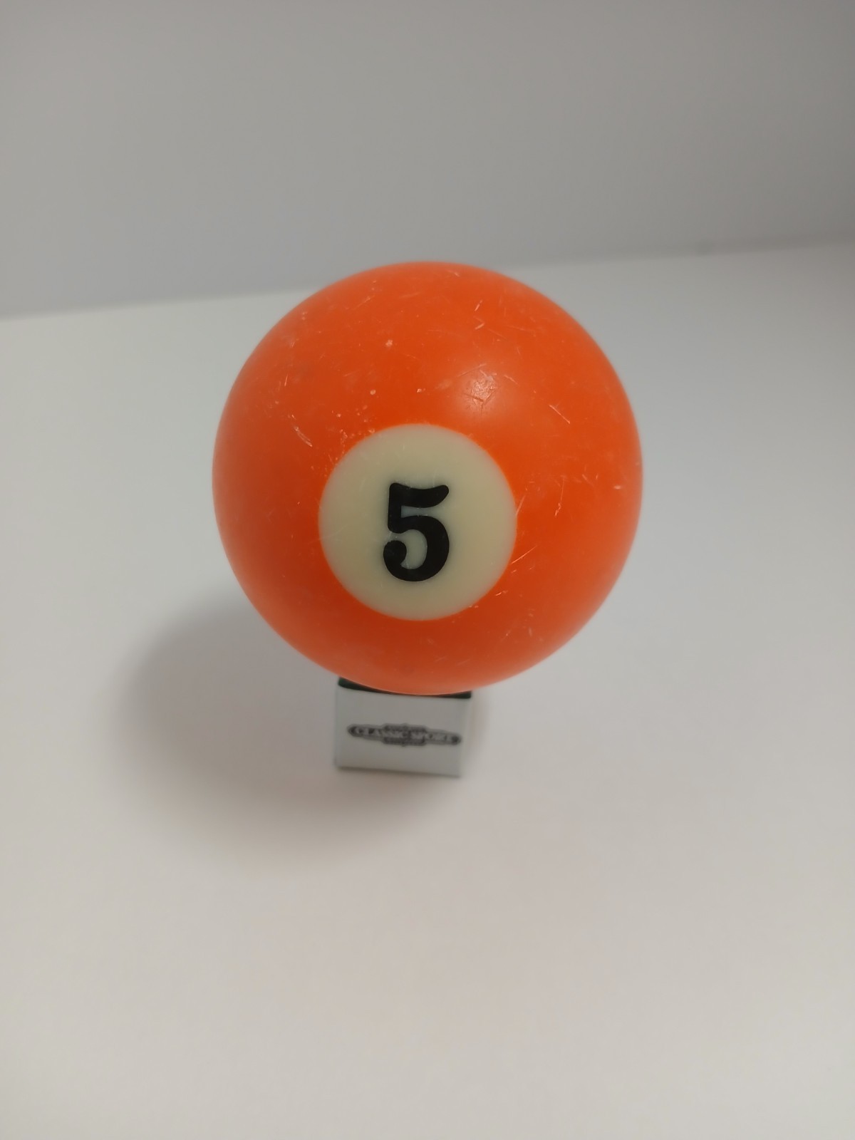Billiard Number Five Solid Orange Pool Ball 2 1/4" # 5 Replacement Weight 5.7oz