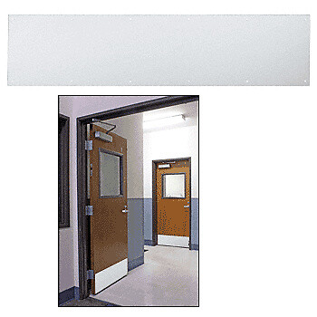 CRL KP8X3028 8" x 30" Clear Anodized Kick Plate