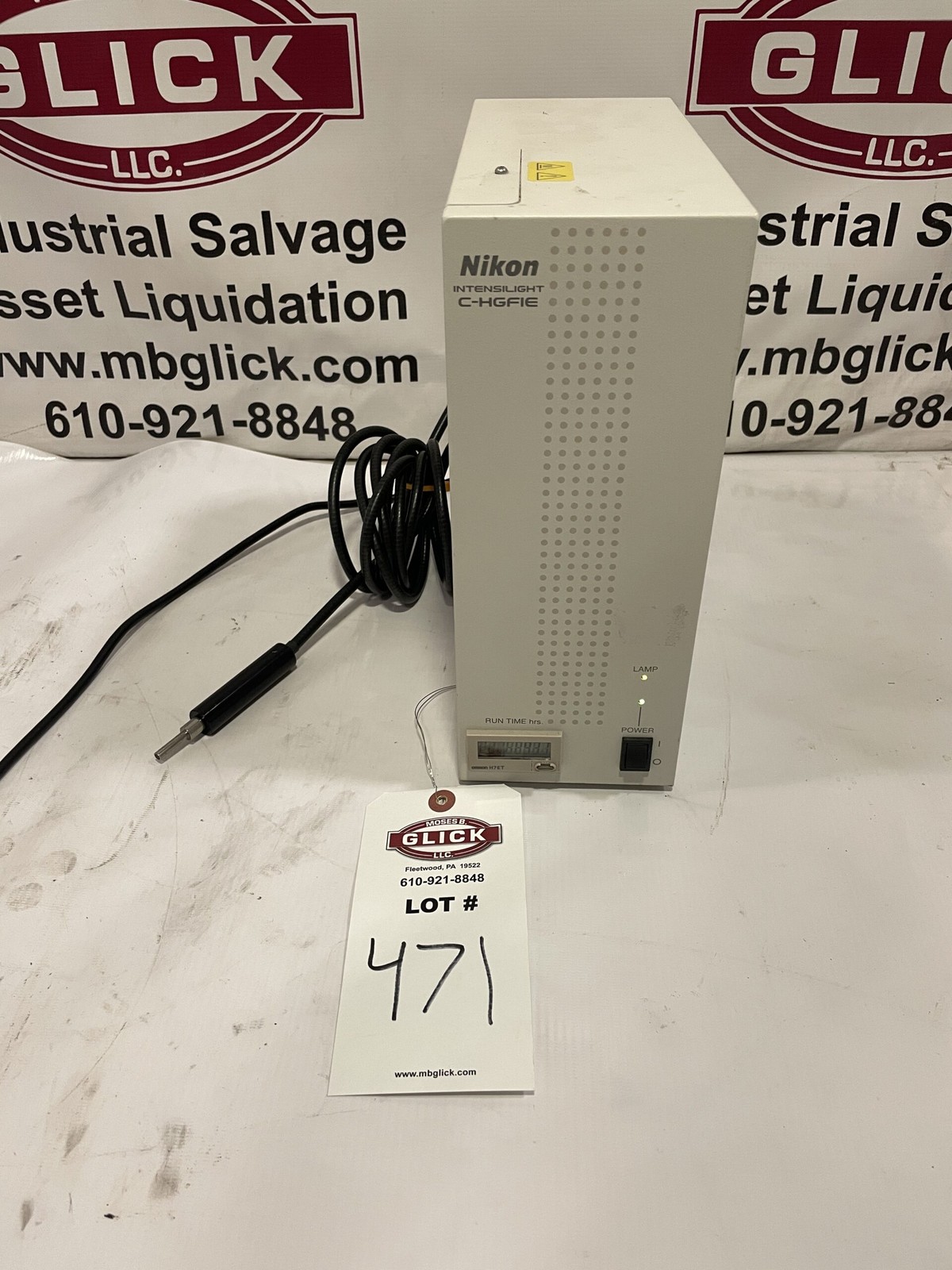 Nikon IntenseLight C-HGFIE HG Lamp Controller