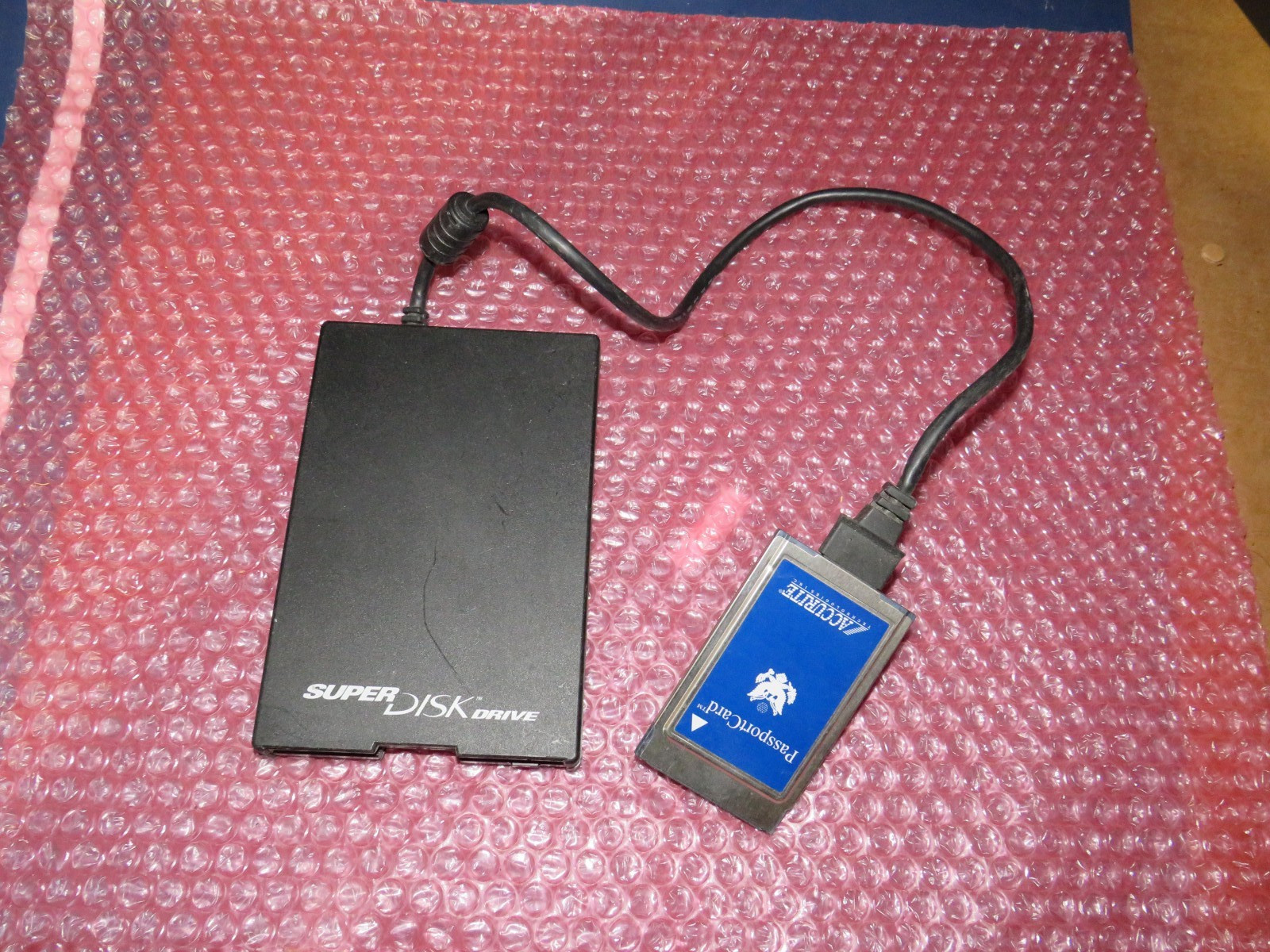 SUPER DISK DRIVE TRAVEL 120 PASSPORT CARD