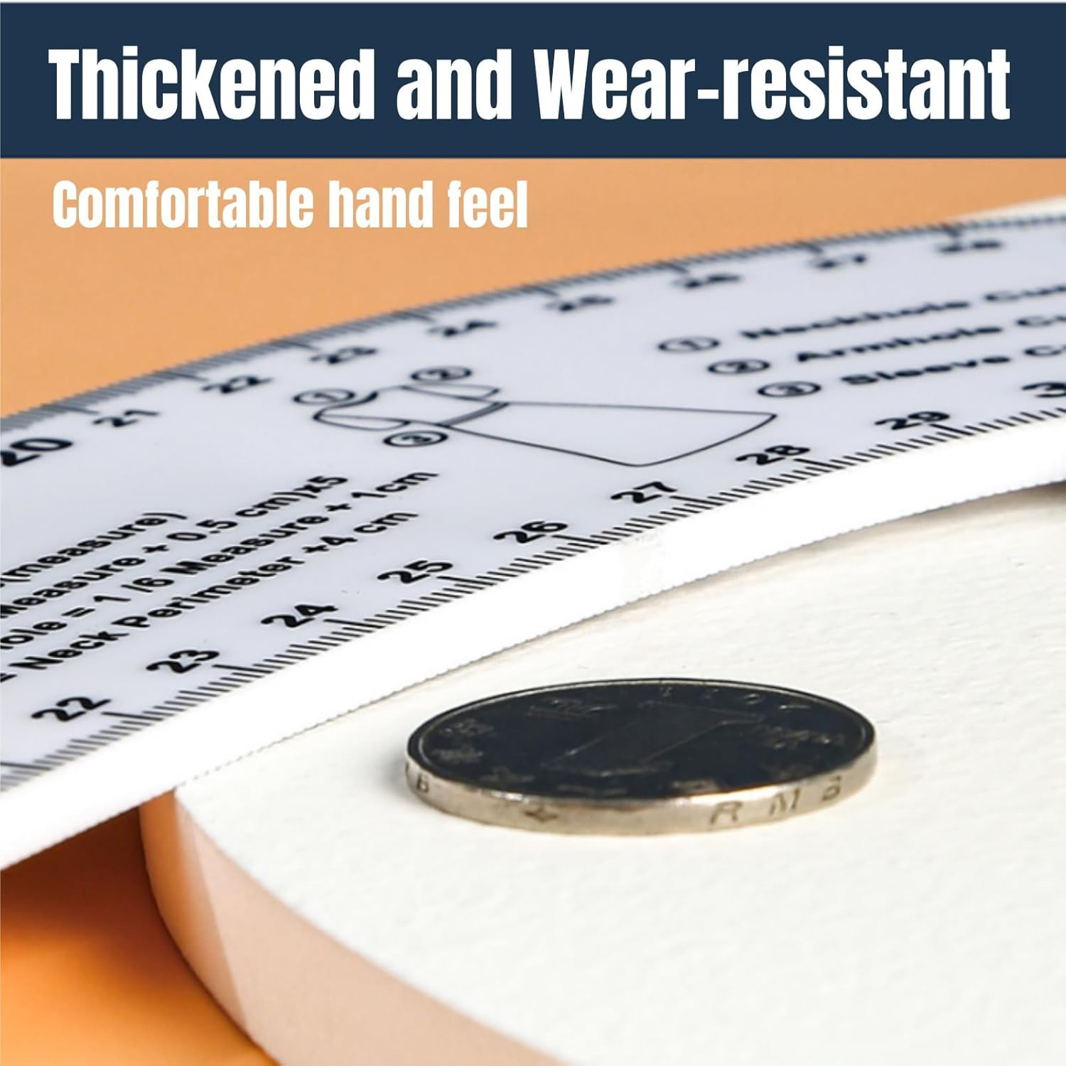7-Piece Professional Sewing Ruler Set for Tailors and Designers