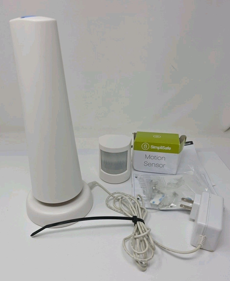SimpliSafe Original System Base Station BS2000 - Base Unit + Adapter