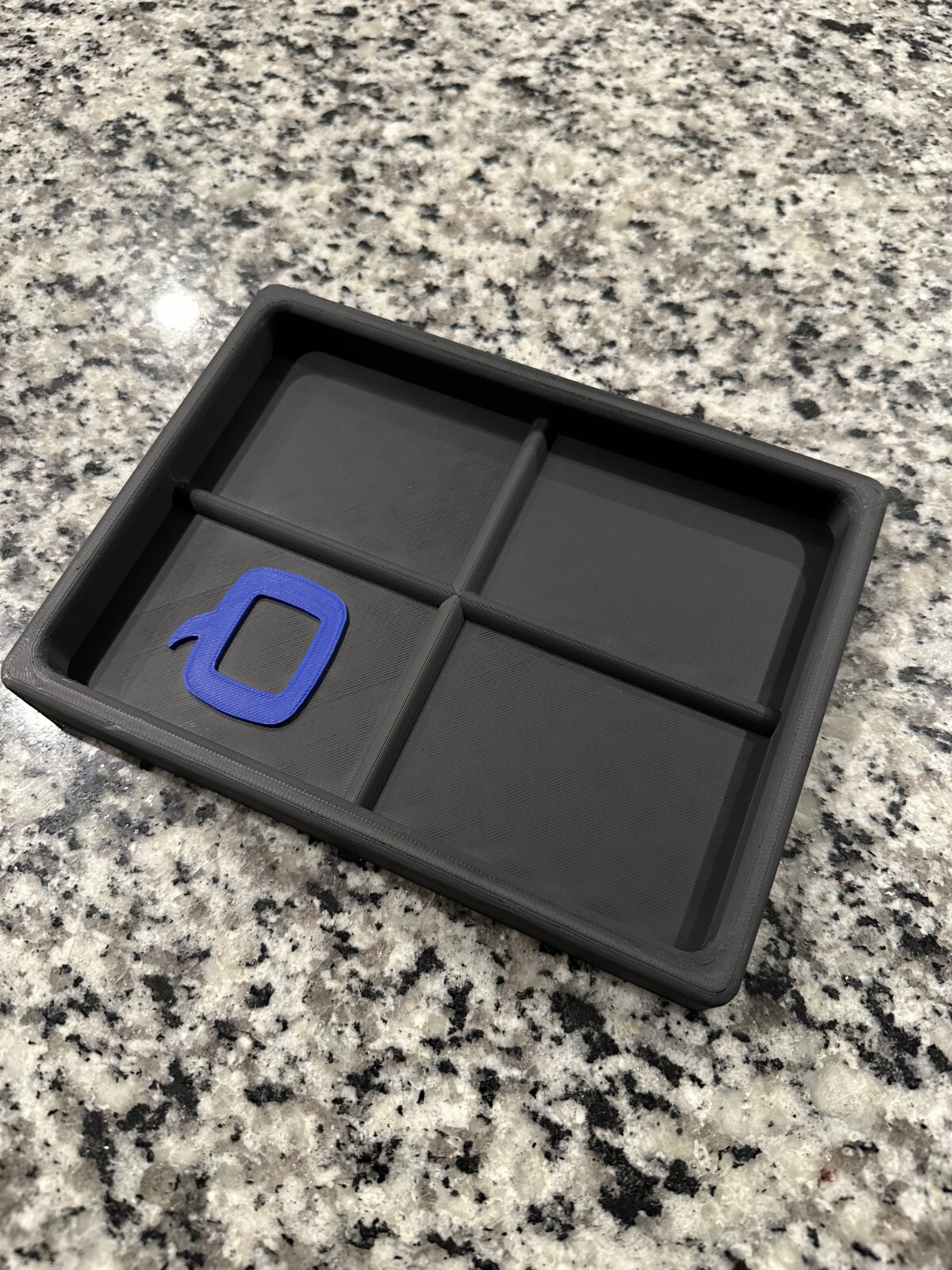 Live Q Or Die Medium Parts Tray / Dump Tray