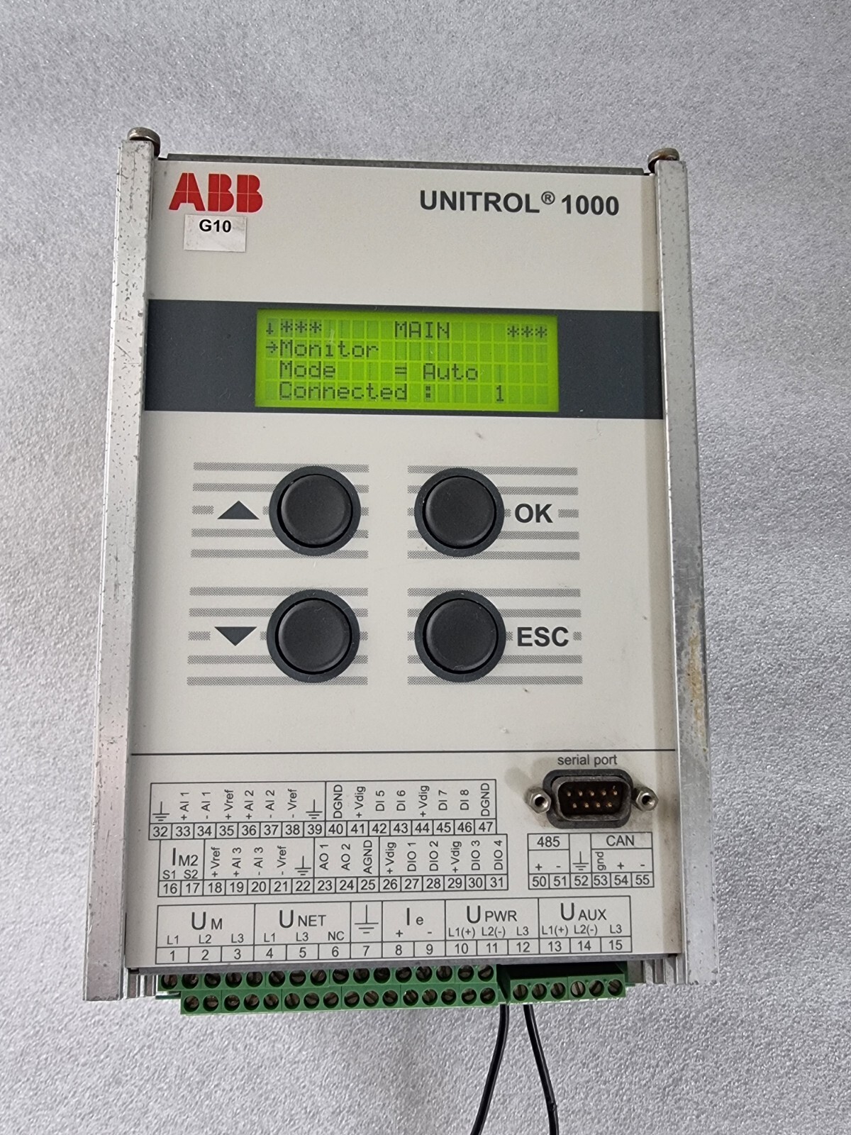 ABB UNITROL 1000 Voltage Regulator 3BHE014557R0005