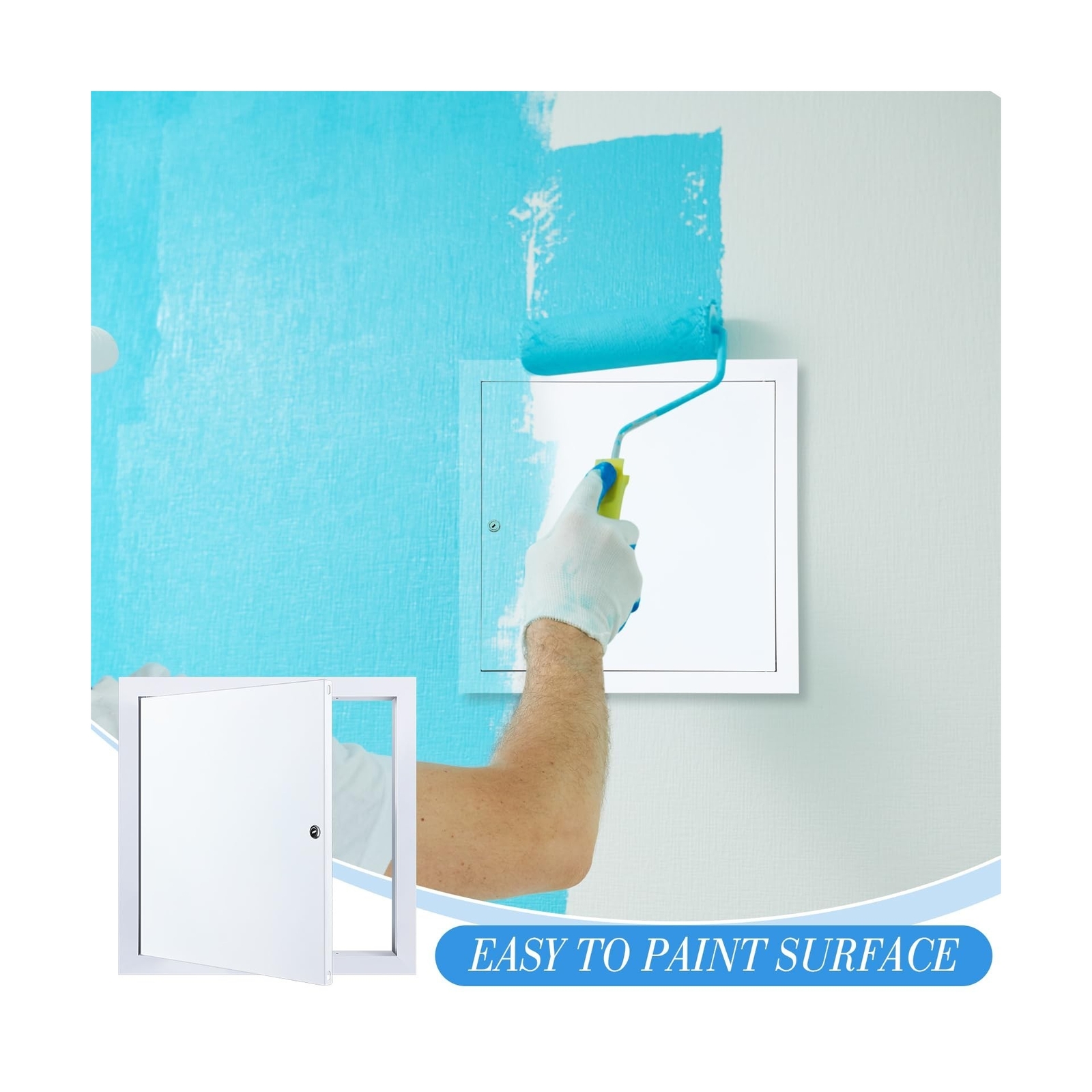 Access Panel Wall Hole Cover Metal Drywall Access Door Electrical Panel Cover...