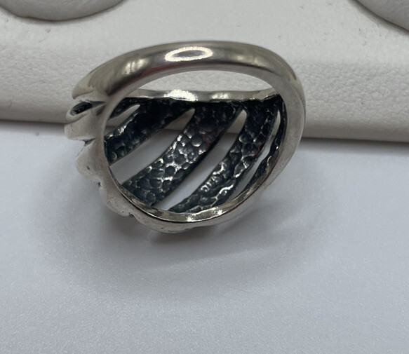 Kabana Sterling Silver 925 Dome Ring Size 6
