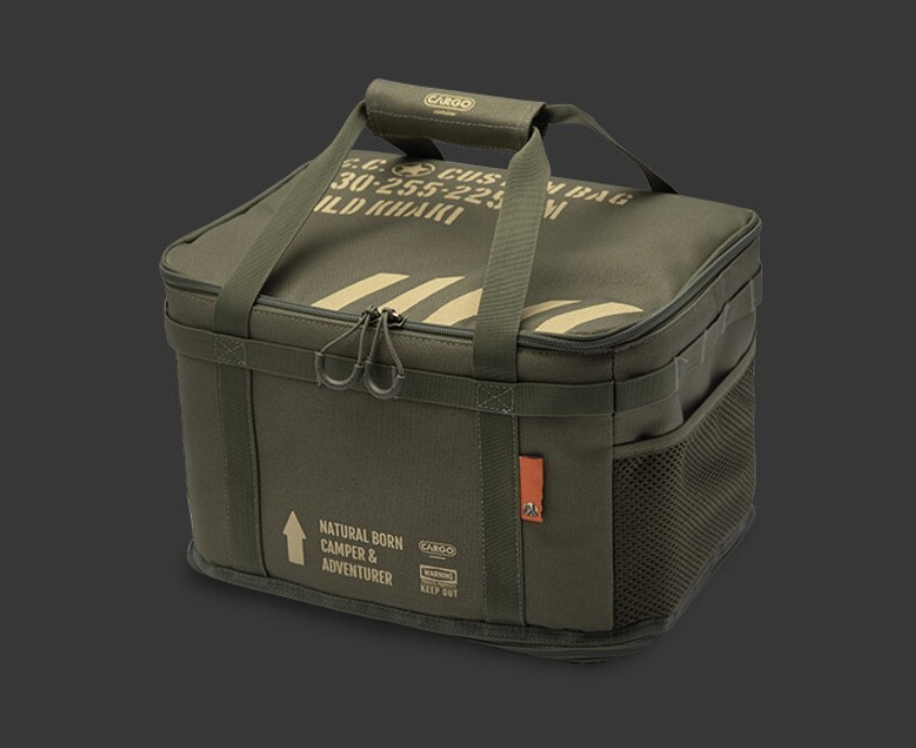 Cargo container / custom bag M / Khaki / camping bag / Express / Genuine