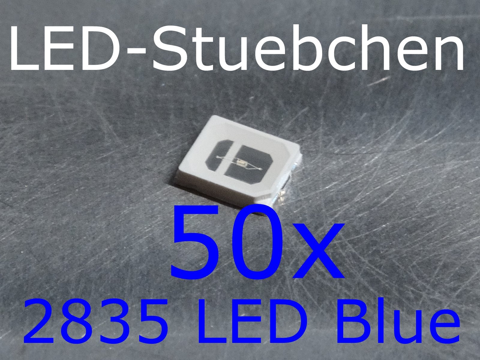 50x 2835 LED Blue 60mA, Grow LED
