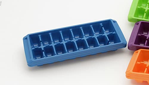 Chef Craft Select Stack Nest Ice Cube Tray Blue 2 pieces Standard Functional