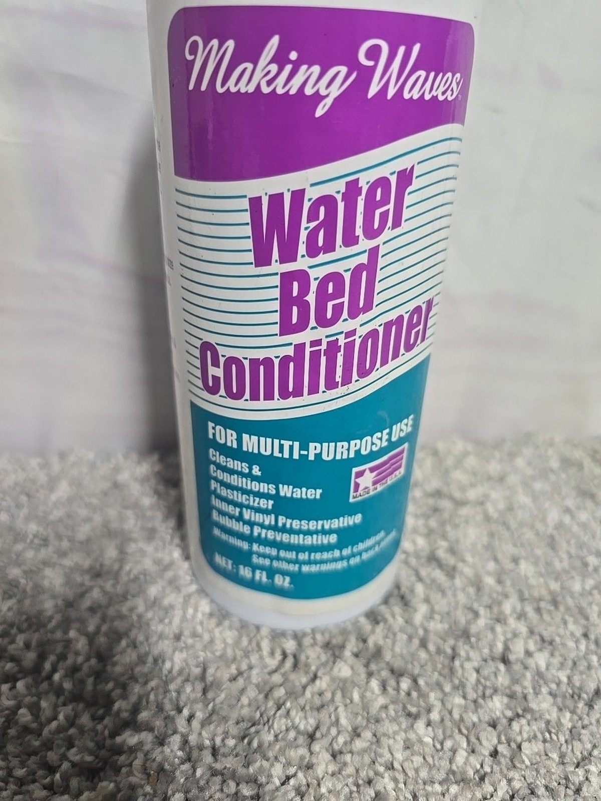 Making Waves 16 Oz. Waterbed Conditioner 1WC Making Waves 1WC