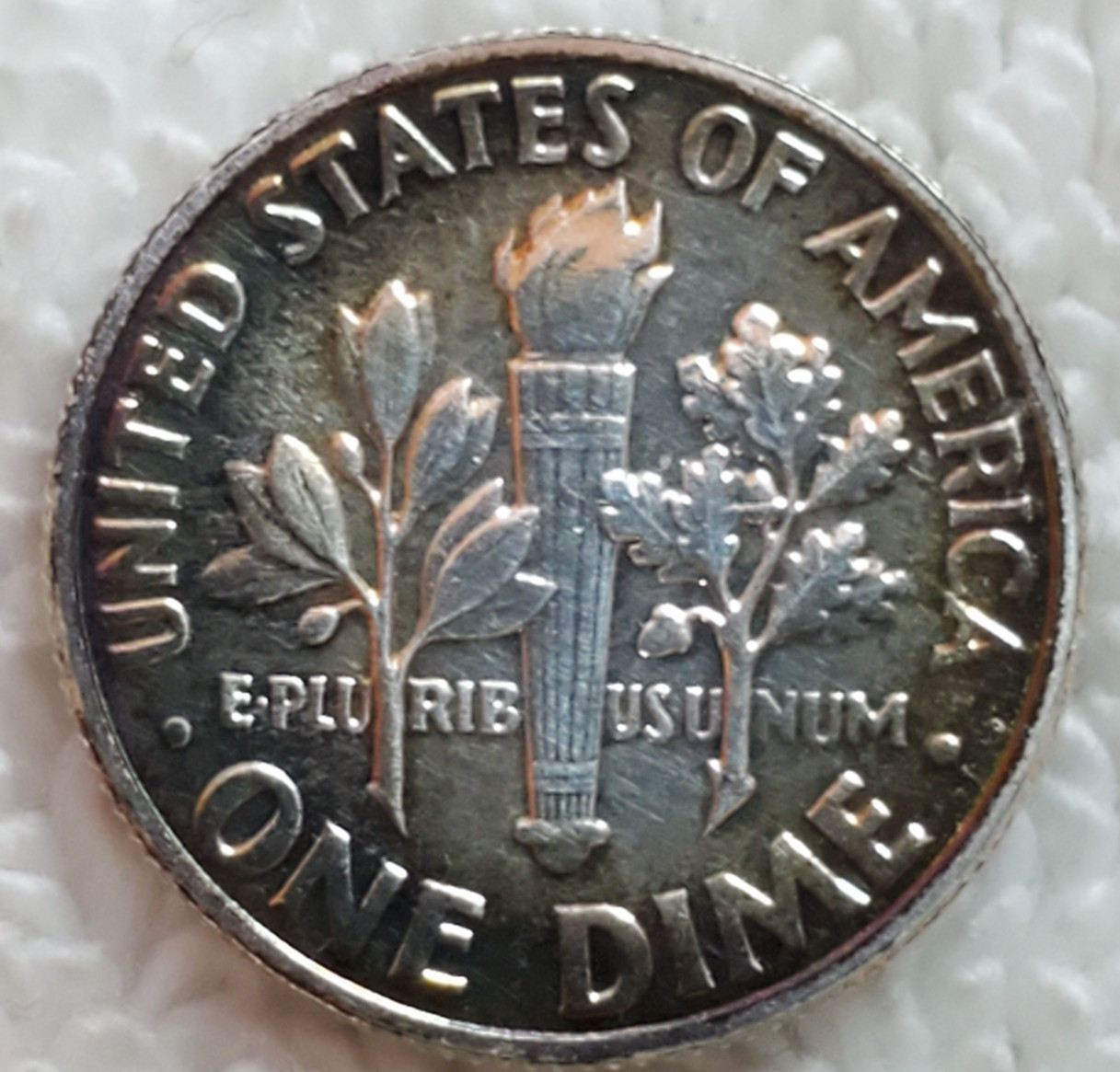 1954-P Proof Toned Roosevelt Dime [90% Silver] Uncirculated