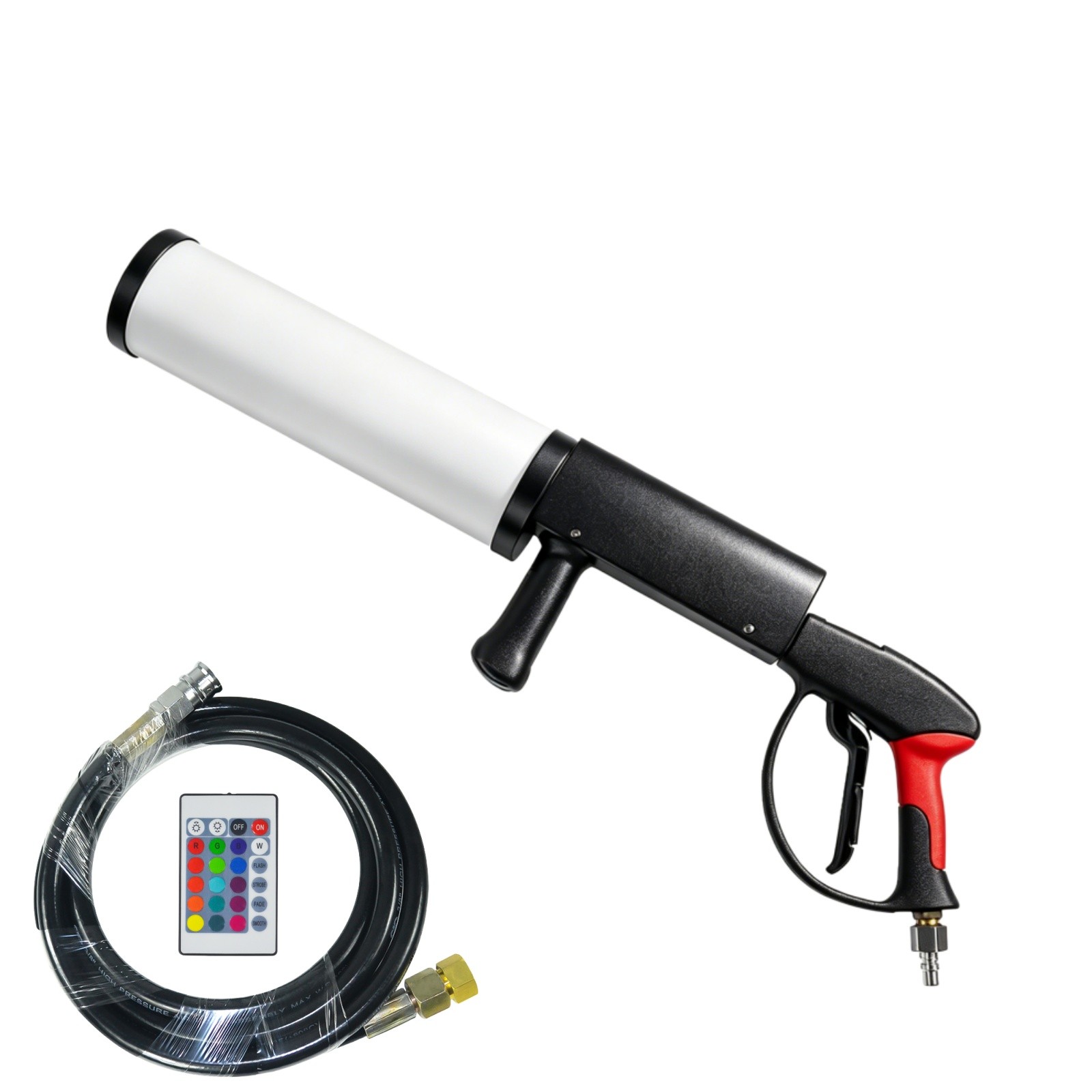 Handheld Led CO2 gun RGB Jet machine Special Effects CO2 Cannon Fogger Smoke Gun