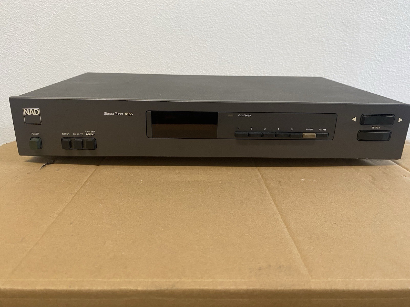 NAD 4155 Stereo AM/FM Tuner – Vintage – Untested – No Accessories – For Parts