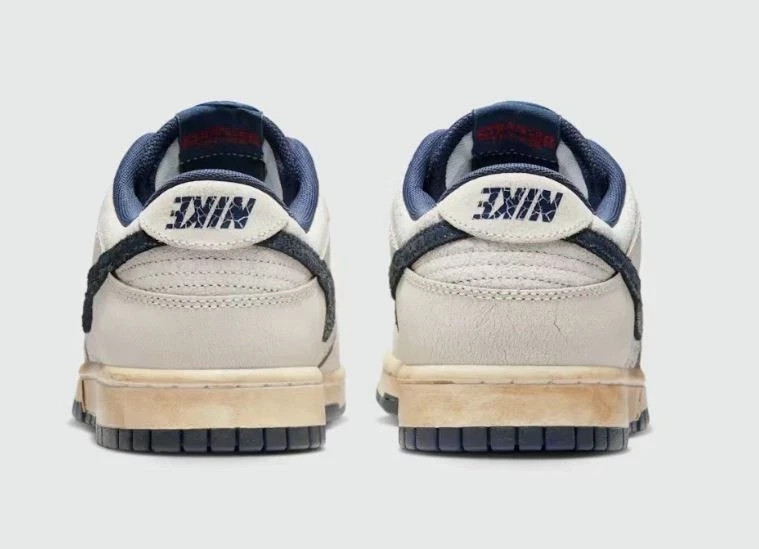 Men's All Size US Stranger Things QS Dunk Low Phantom Midnight Navy