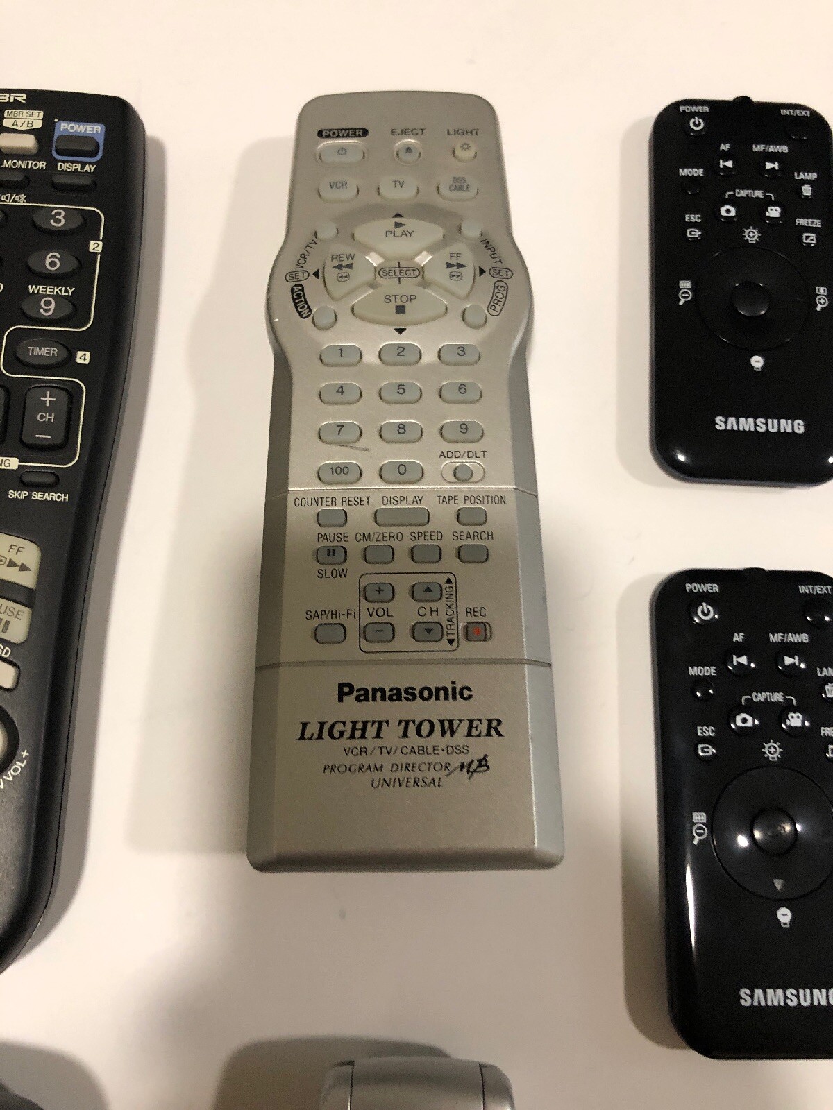 12 Pcs Various Wireless Remotes C748 Pointer Laser Clever Panasonic Samsung JVC