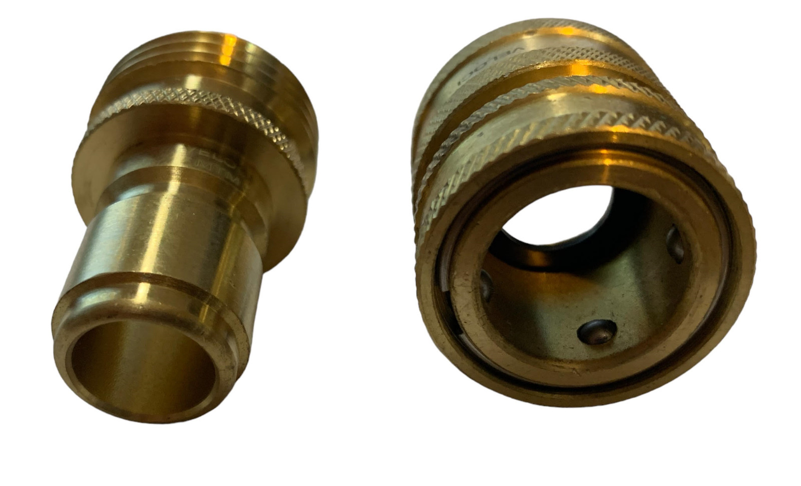 Garden Hose QC Quick Connector Set 3/4 GH X 1/2 Plug Socket Adapter Coupler