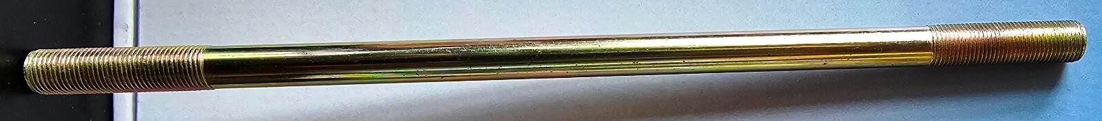 1/4 Inch x 9 Inch Brass Fitting Pipe Threaded.