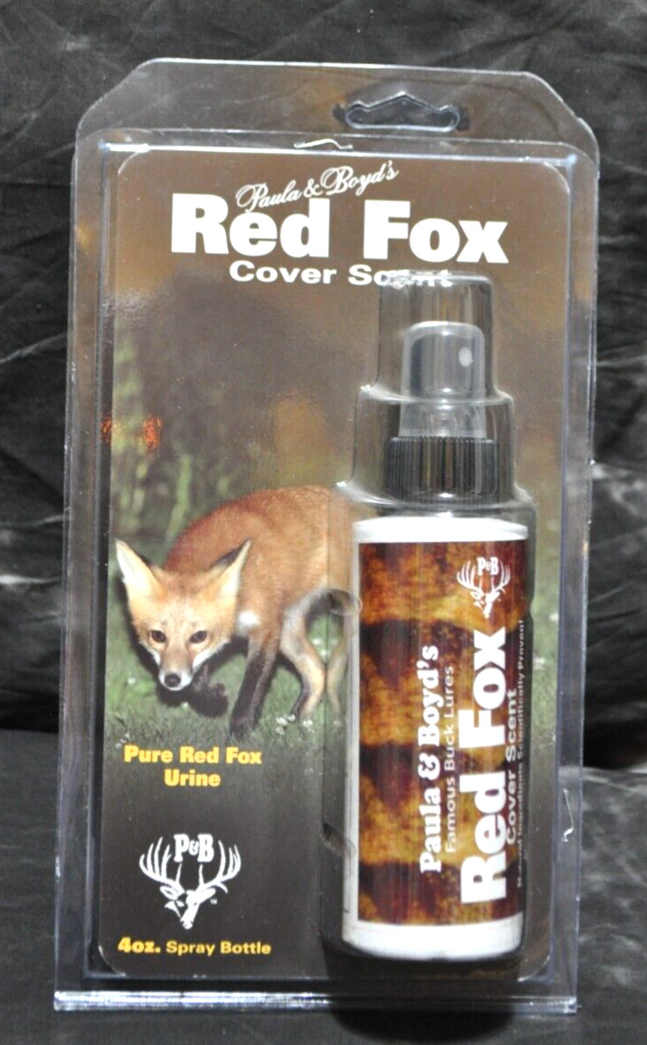 Paula & Boyd's RED FOX Cover Scent 4oz. Spray Bottle NIP