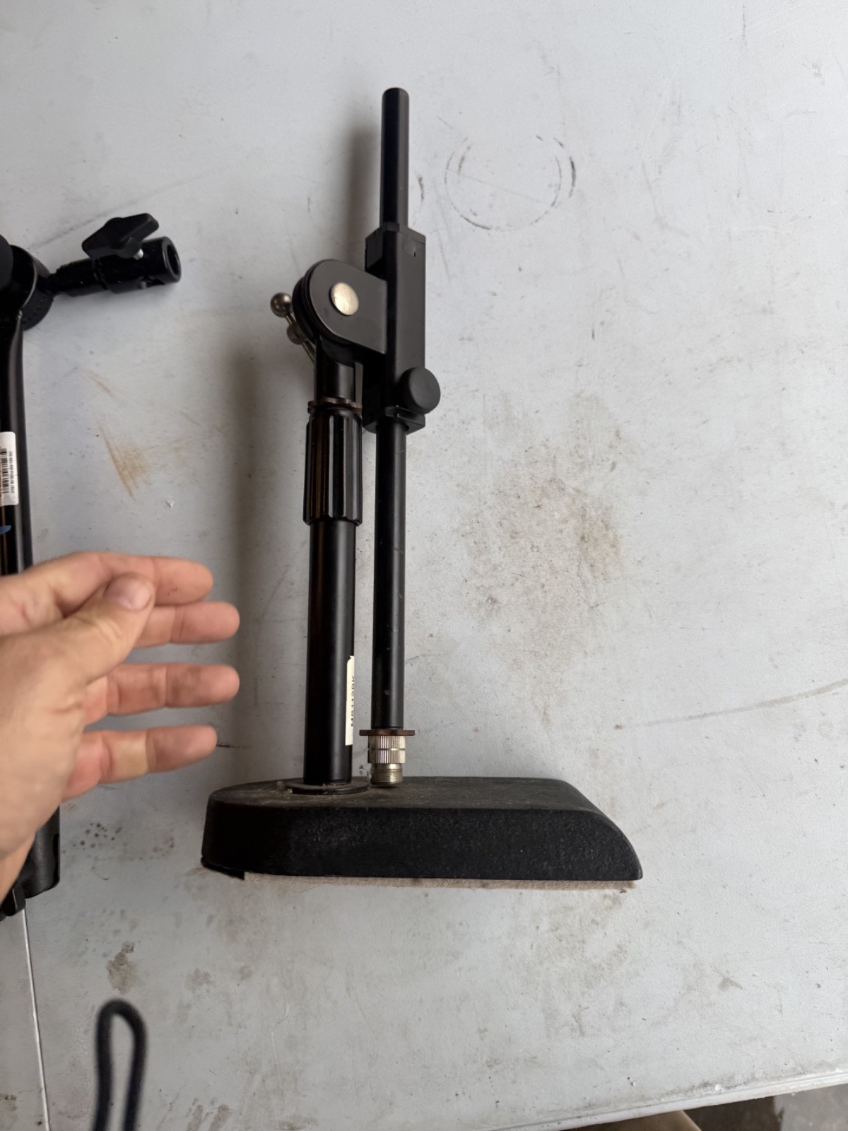 DESK MIC STAND AND MIC ARM