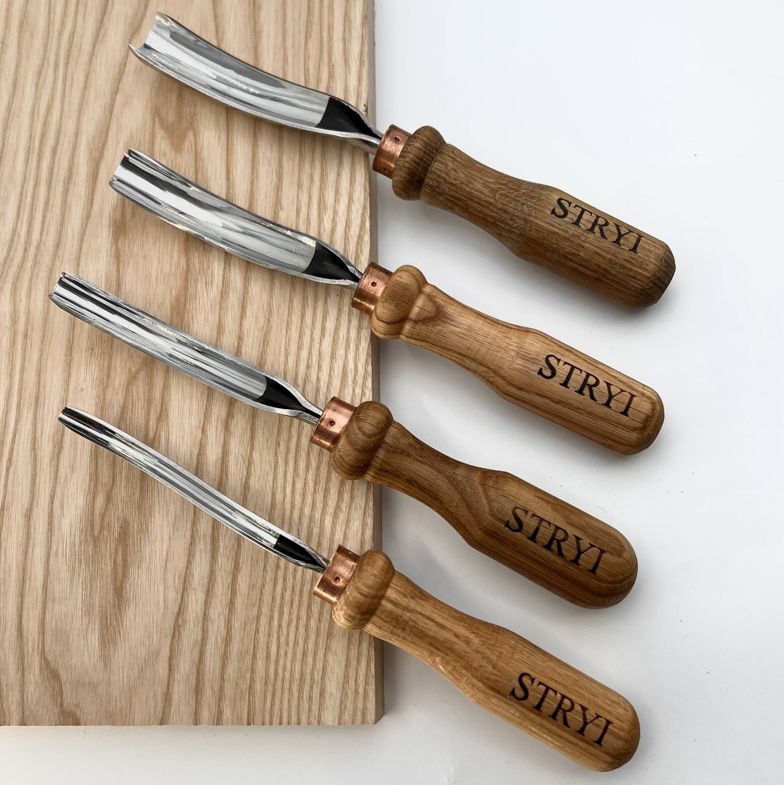 Bent Gouge Profile #9 – Wood Carving Chisel for Relief & Deep Carving STRY