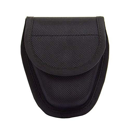 Rocotactical Molded Double Handcuff Case, Hidden Snap Nylon Cuff Case