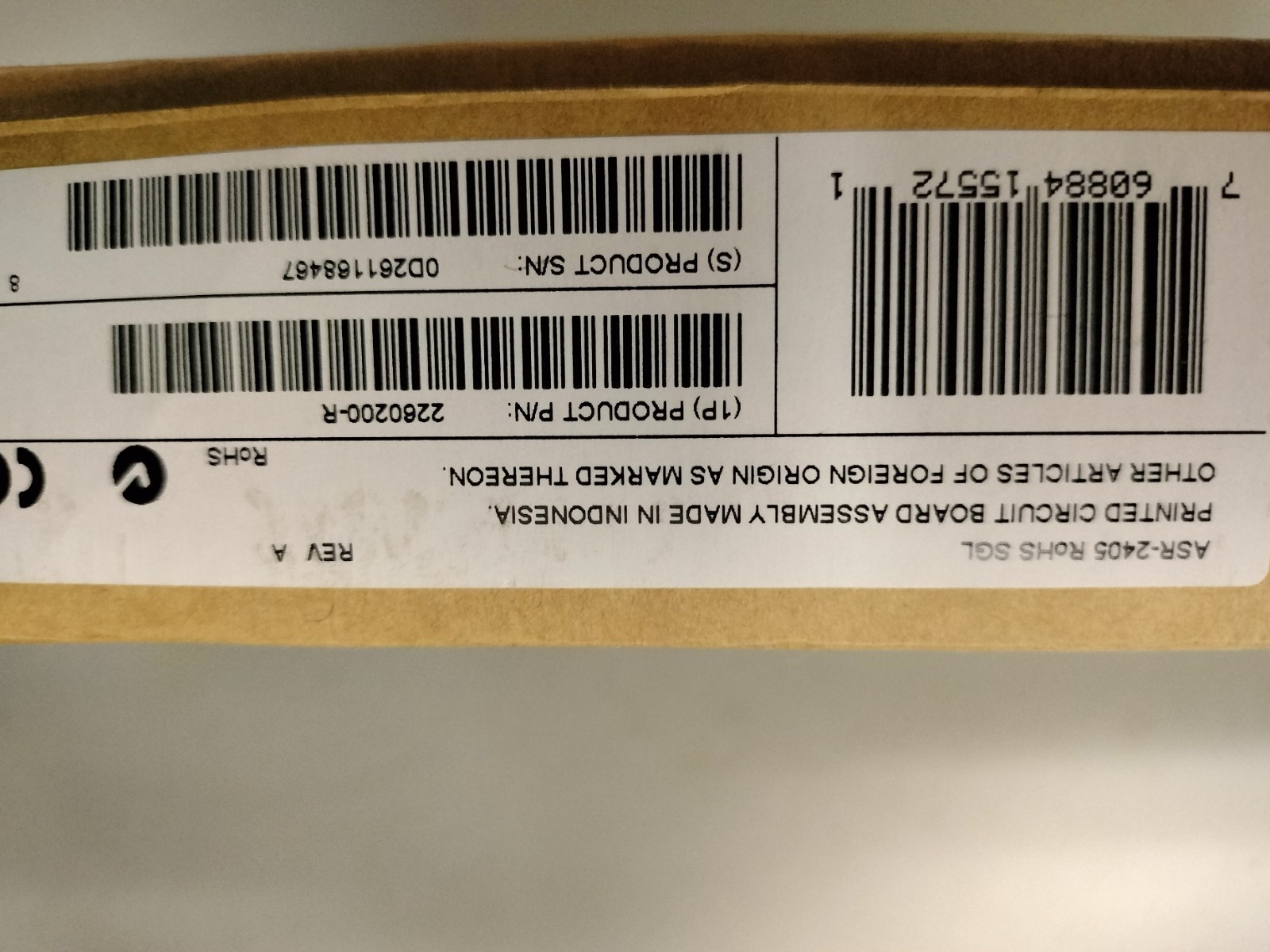Adaptec 2260200-R 2405 RAID Controller Card