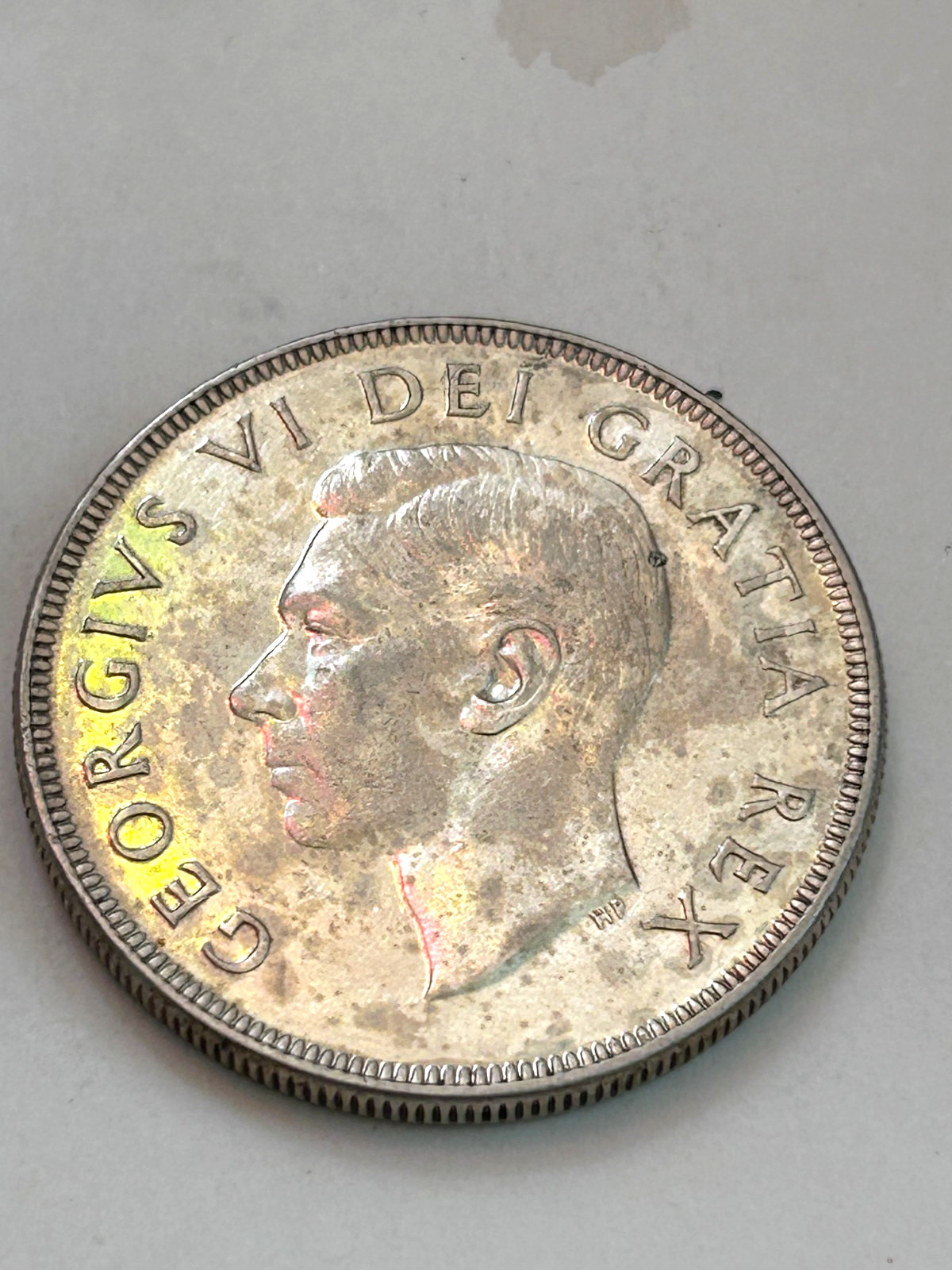 1951 Canada George VI Silver Dollar Low Mintage Better Date #73