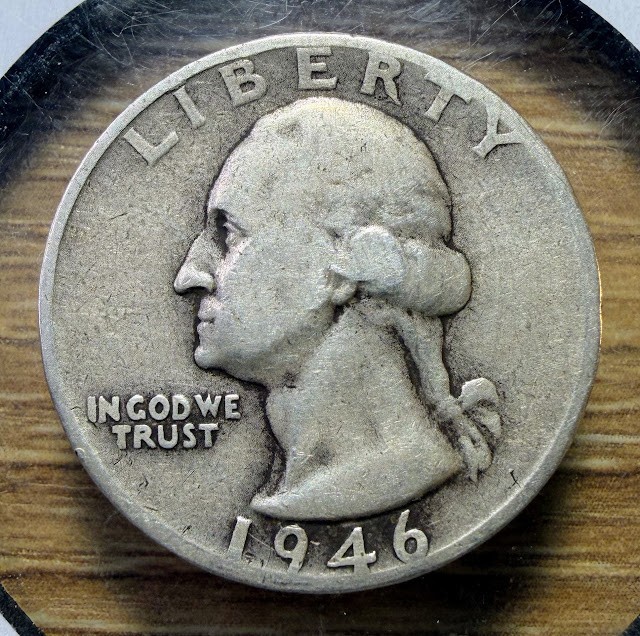 1946-S Washington Quarter - Actual Coin Shown - Free Shipping & Tracking INV#206