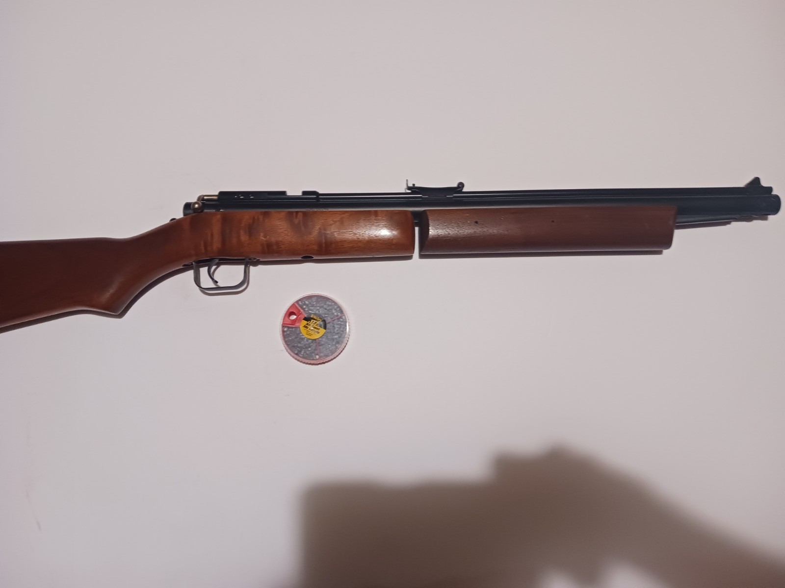Great used Benjamin Sheridan Chrome Air Rifle Model 397P 4.5 mm .177 Cal. - USA
