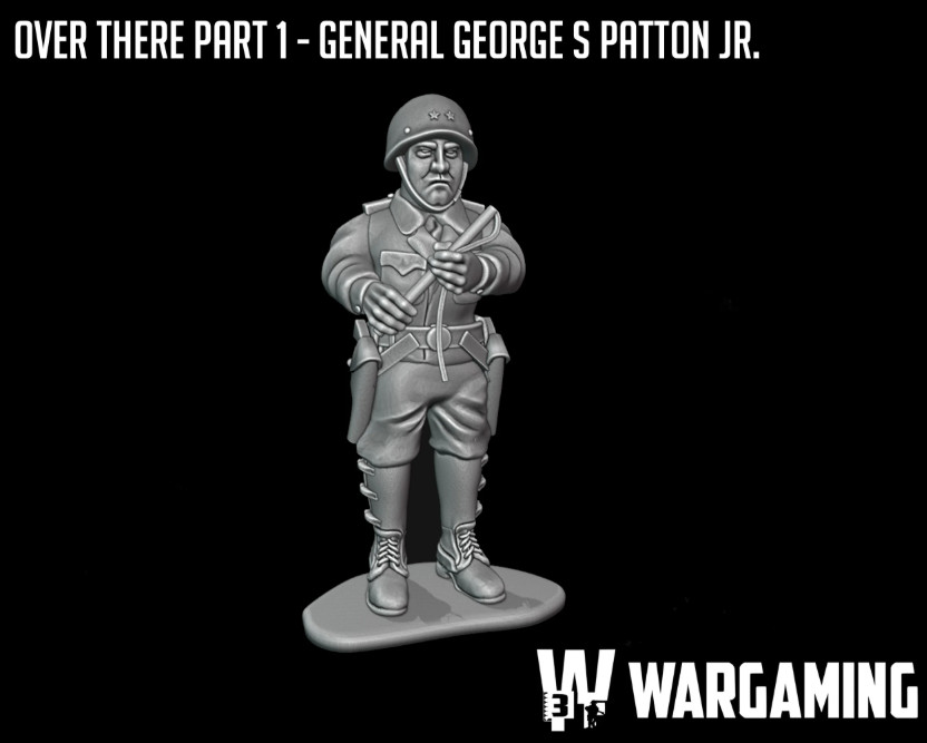 US_American_Army_All W3 Wargaming Set_Over There Pt. 1_28MM 1/56_Unpainted_WWII