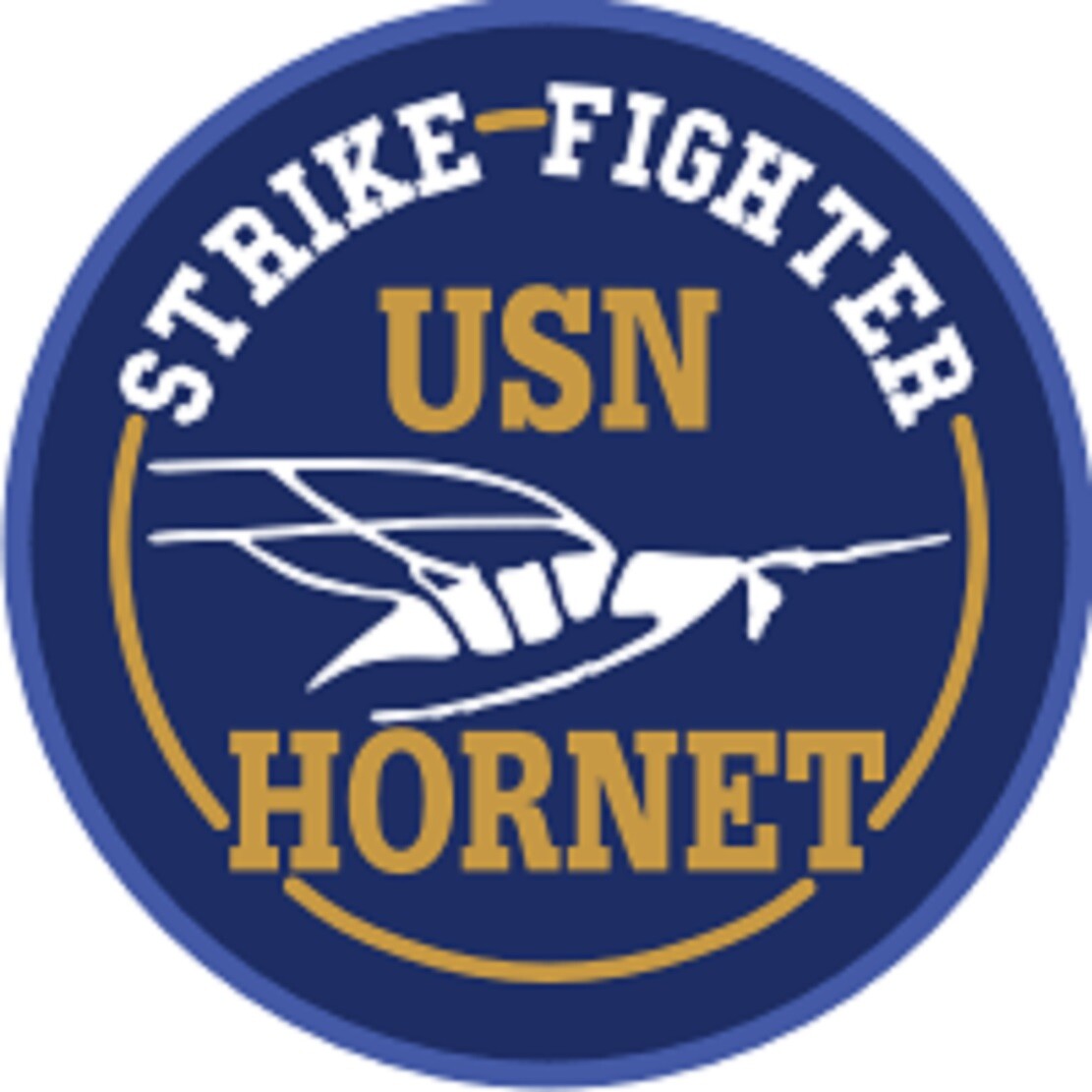 US Navy USN Hornet Strike Fighter Decal - 4.00" Wide x 4.00" High Decal