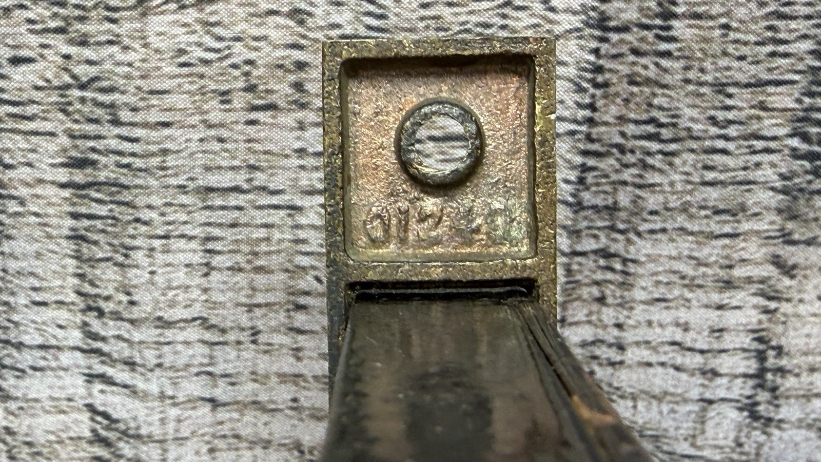 Vintage Russwin 01248 Push Button Mortise Lock