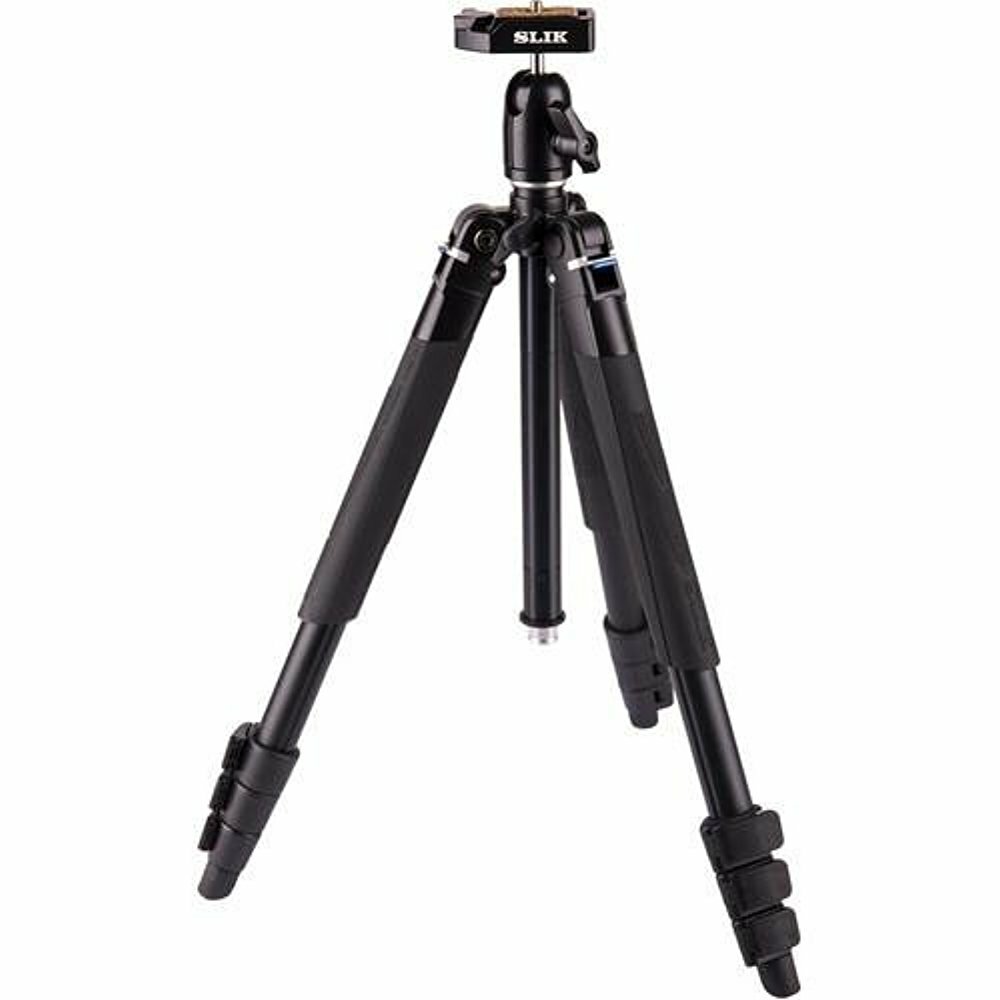 Slik Lite AL-420M Tripod with LED Center Column Flashlight **OPEN BOX**