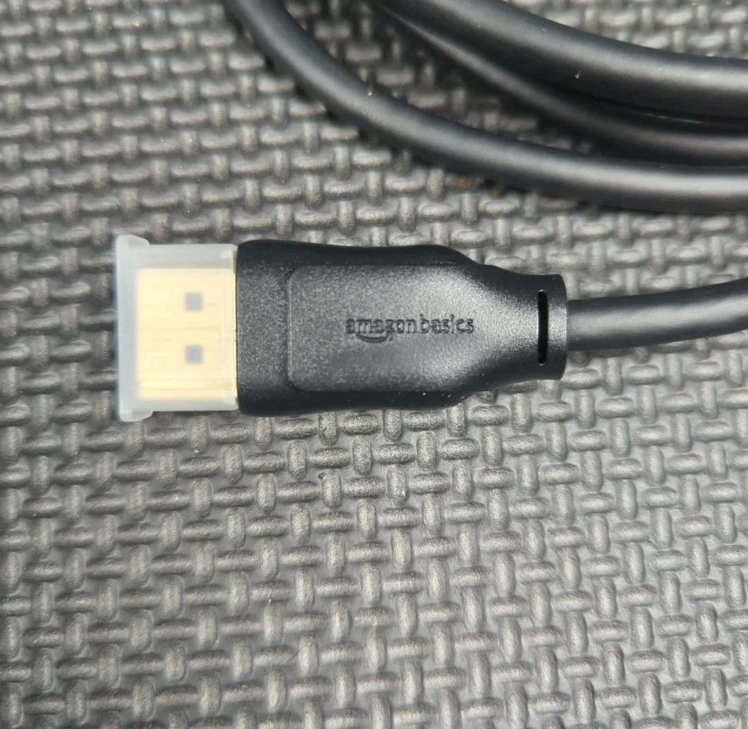 NEW 100 Pack 6ft (1.8M) 4K Amazon Basics DisplayPort to HDMI Cable Black BULK