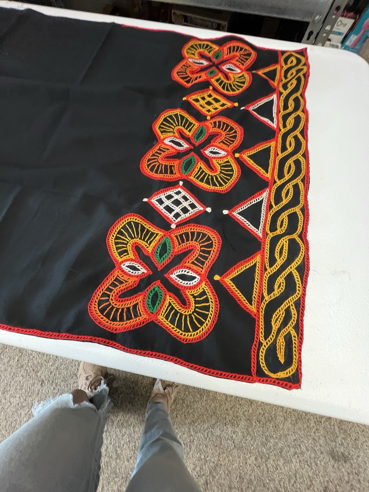 Authentic African Hand Stitched Apron