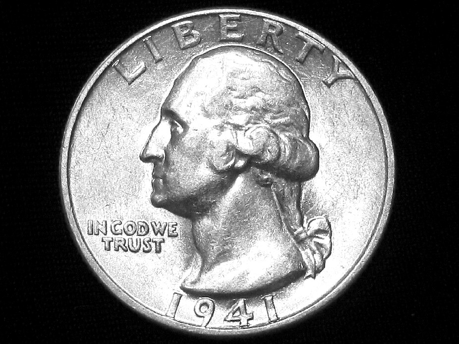 1941 Washington Quarter --- Almost Uncirculated +++