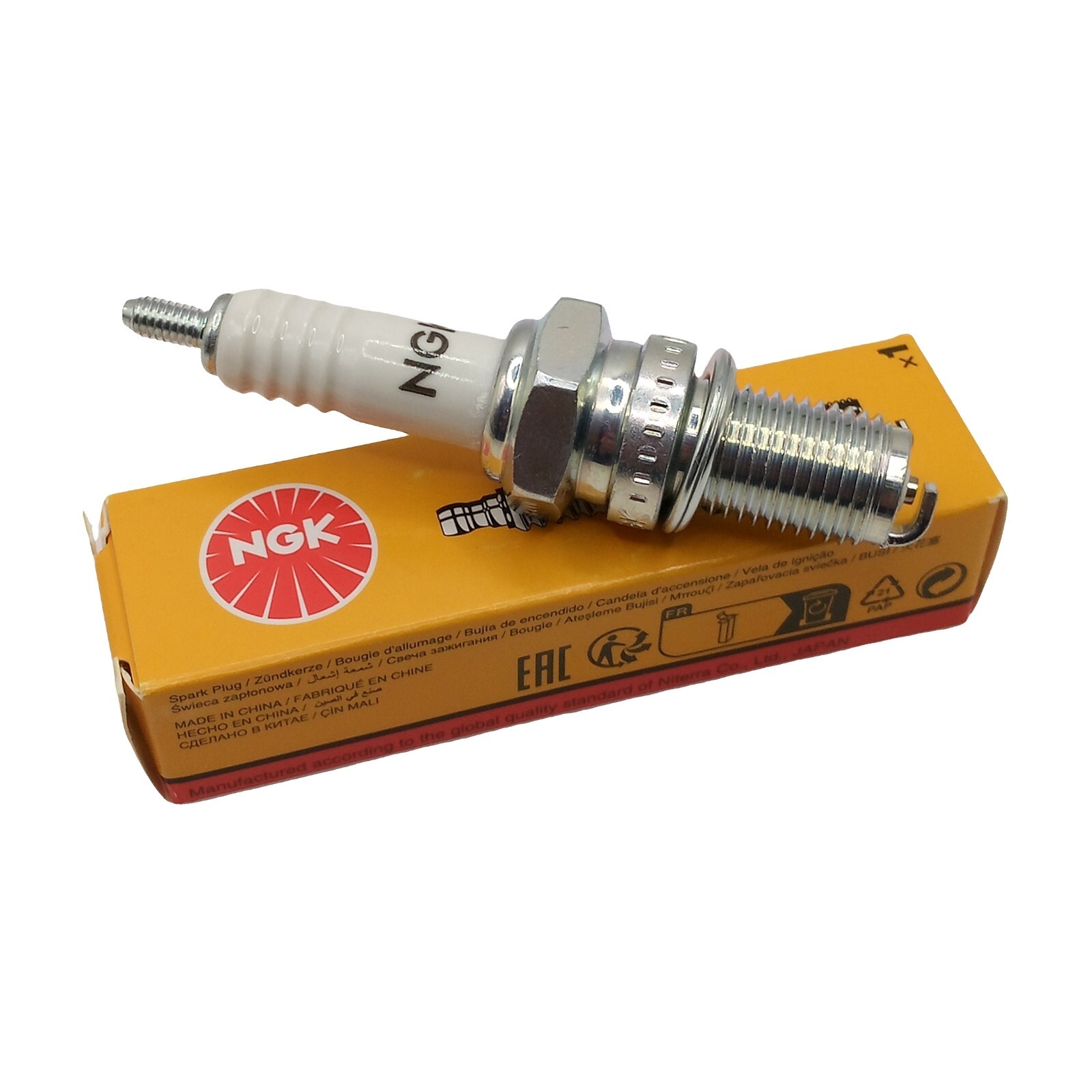Spark Plug D8TC for 163FML 4-Stroke 125cc-250cc ATVs Go Karts Buggy Scooters