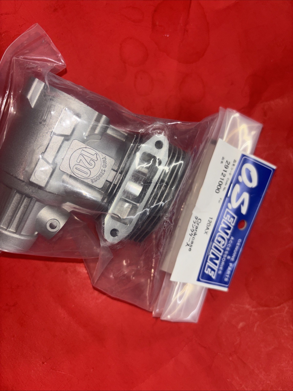 OS 120 AX CRANKCASE NIP