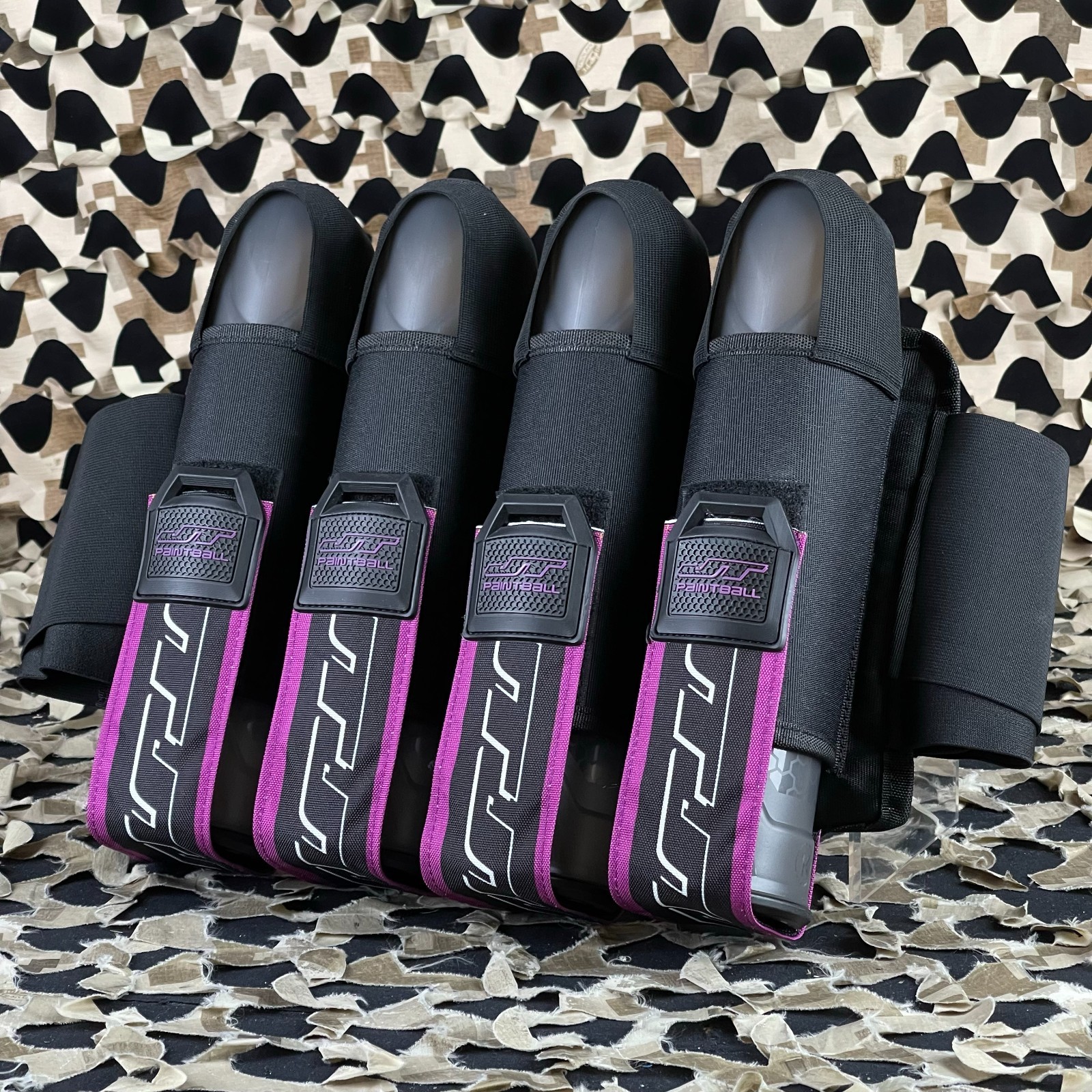 NEW JT Race 4 Pod Paintball Harness - Birthstone Edition - Amethyst