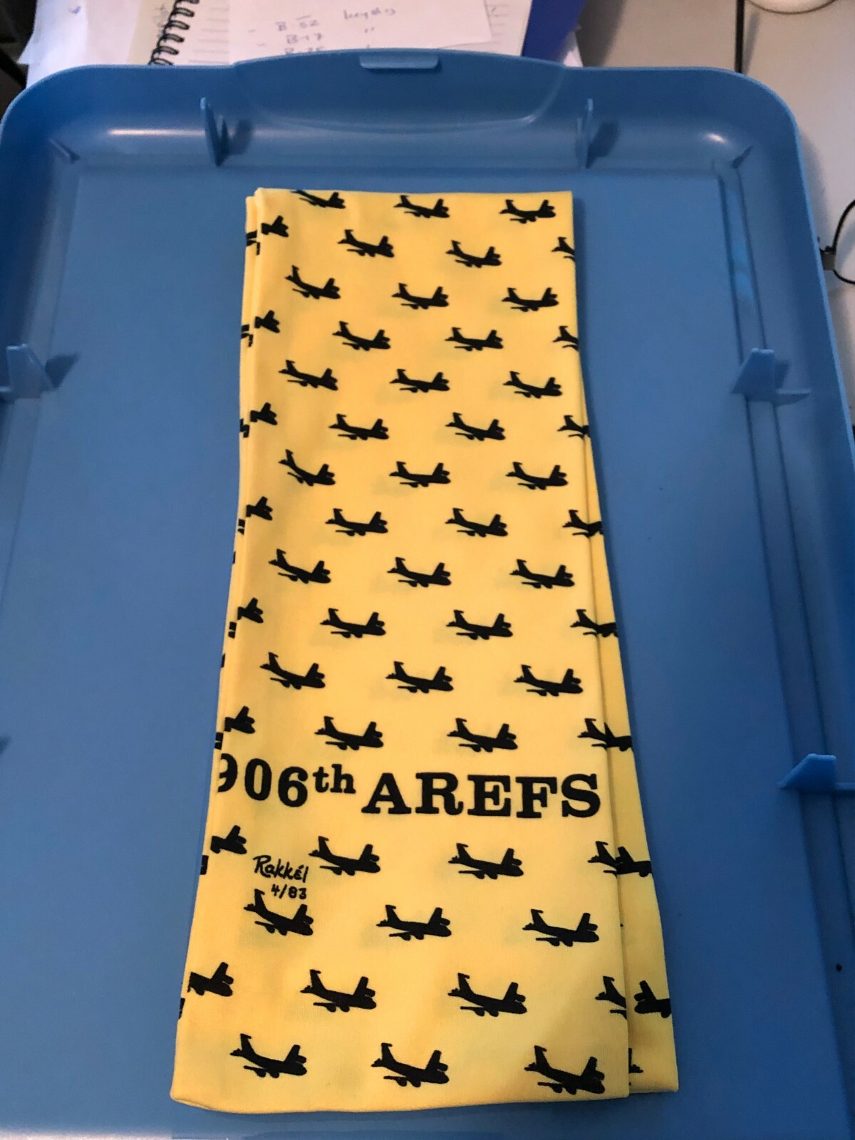 906th AREFS pilot scarve C-135