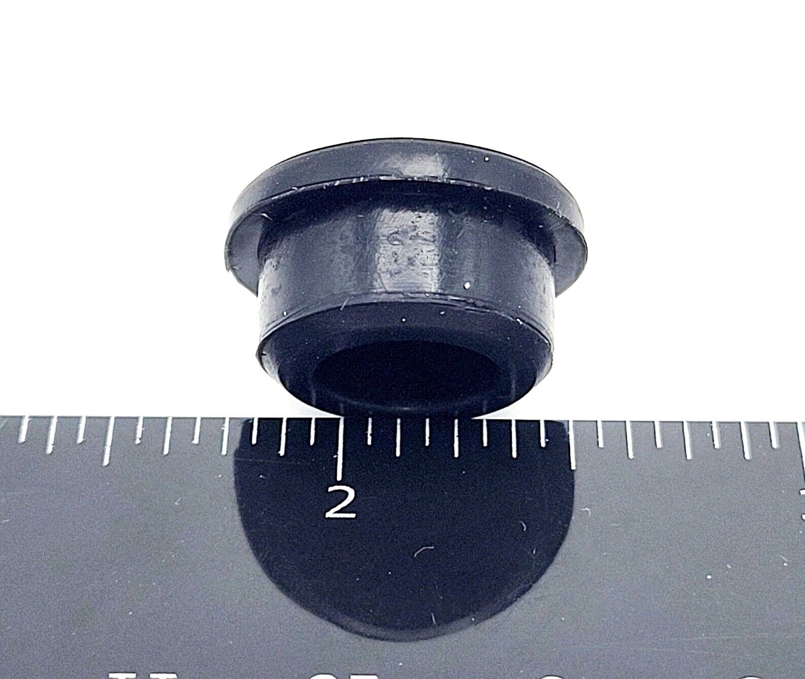 5/8" Rubber Drill Hole Plugs Push In Compression Stem Silicon Covers 3/4" Top OD