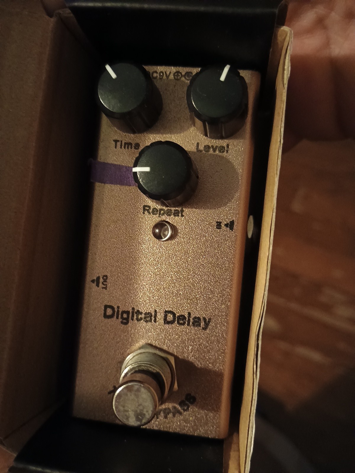 08 Digital Delay Brown Range: 25ms-600ms Guitar Effect Mini Pedal w/True Bypass